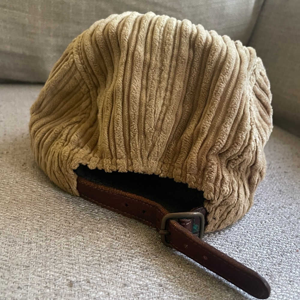 Supreme Rope Corduroy Camp Cap - Beige View 3